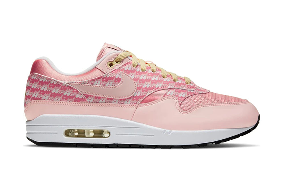 Pink air max 1 best sale