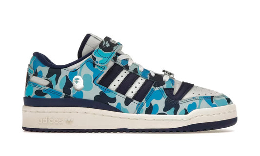 Forum 84 Low x Bape "30th Anniversary Blue Camo"