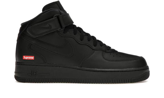 Air Force 1 Supreme Mid x Supreme "Black"