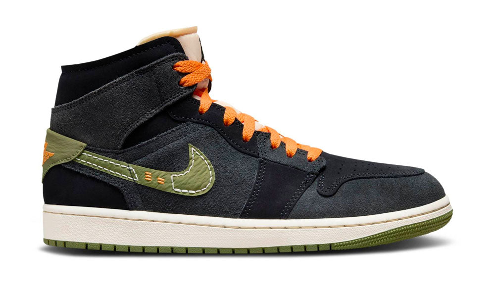 Air Jordan 1 Mid SE "Craft Inside Anthracite Light Olive"