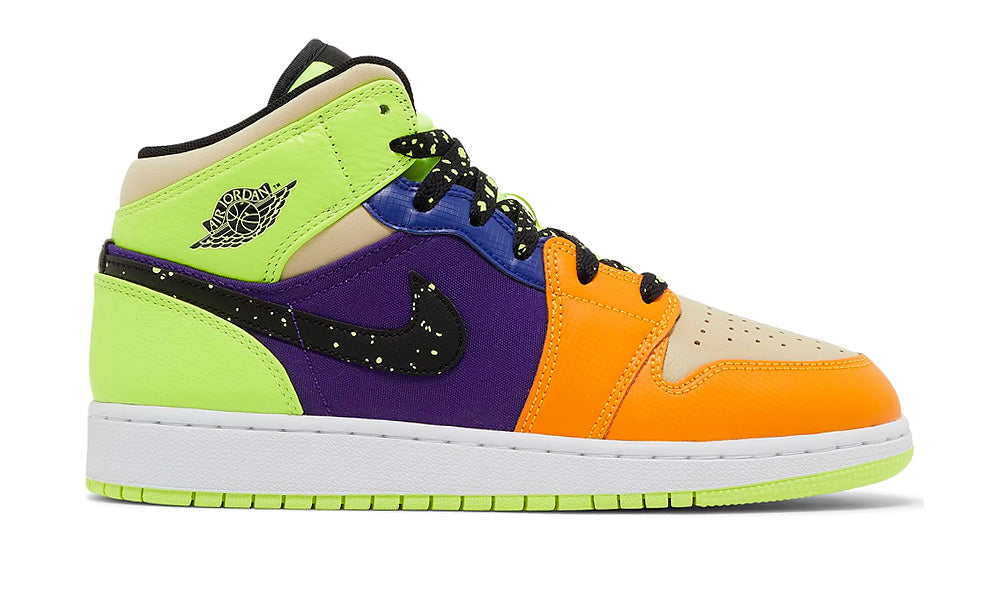 Air Jordan 1 Mid "Volt Vivid Orange"