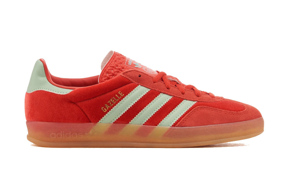 Gazelle Indoor "Better Scarlet Hazy Green"