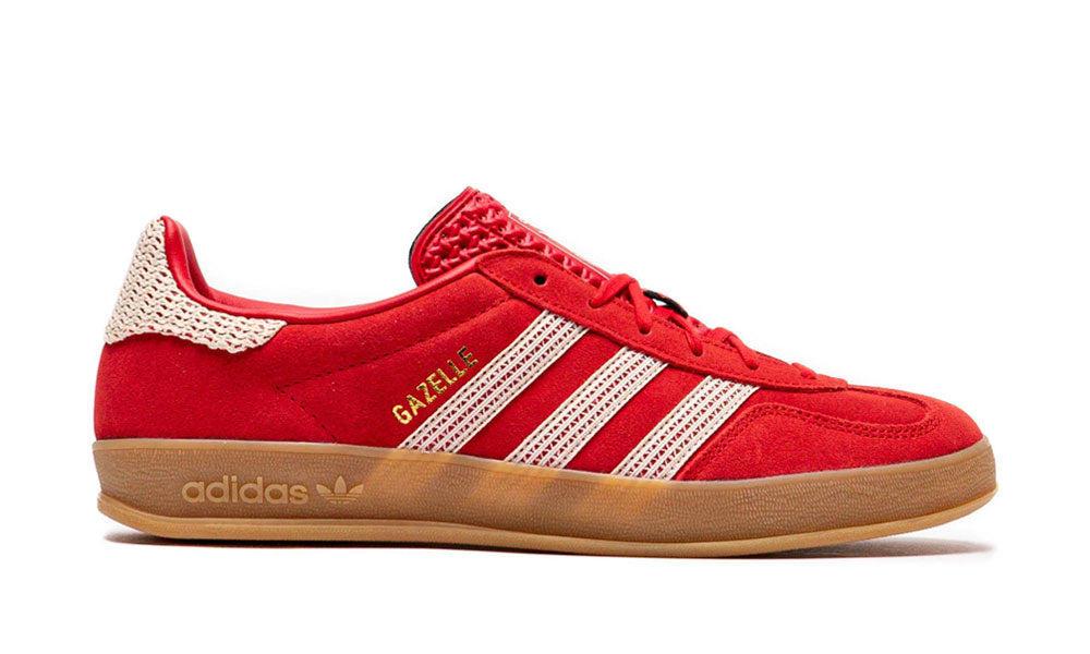 Gazelle Indoor "Better Scarlet Wonder White Gum"