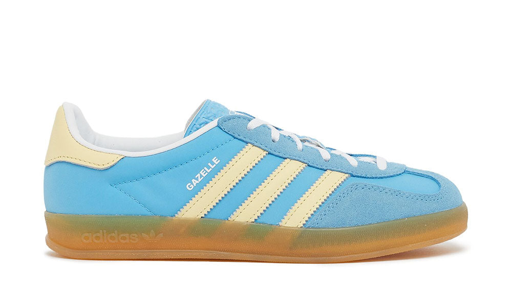 Gazelle Indoor "Semi Blue Burst Yellow"