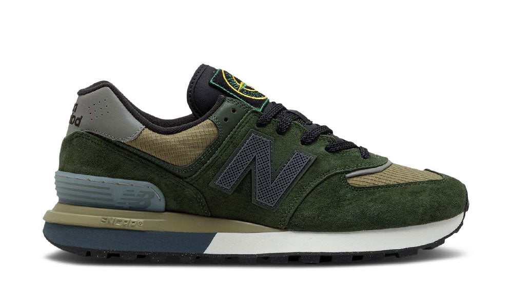 New Balance 574 Legacy x Stone Island "Dark Green"