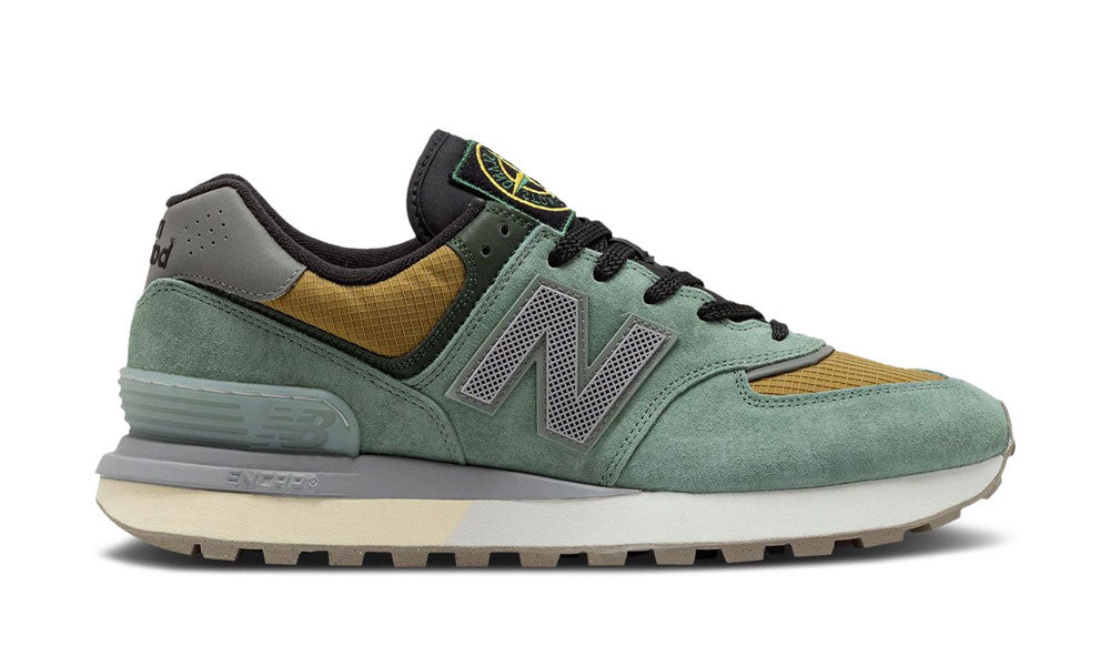 New Balance 574 Legacy x Stone Island "Light Green"