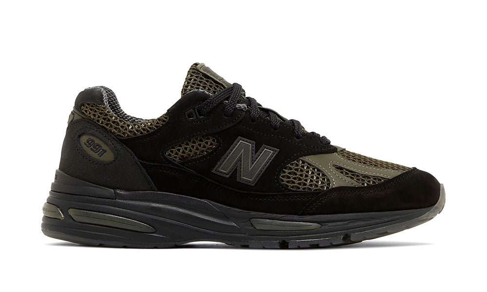 New Balance 991v2 x Stone Island "Black"