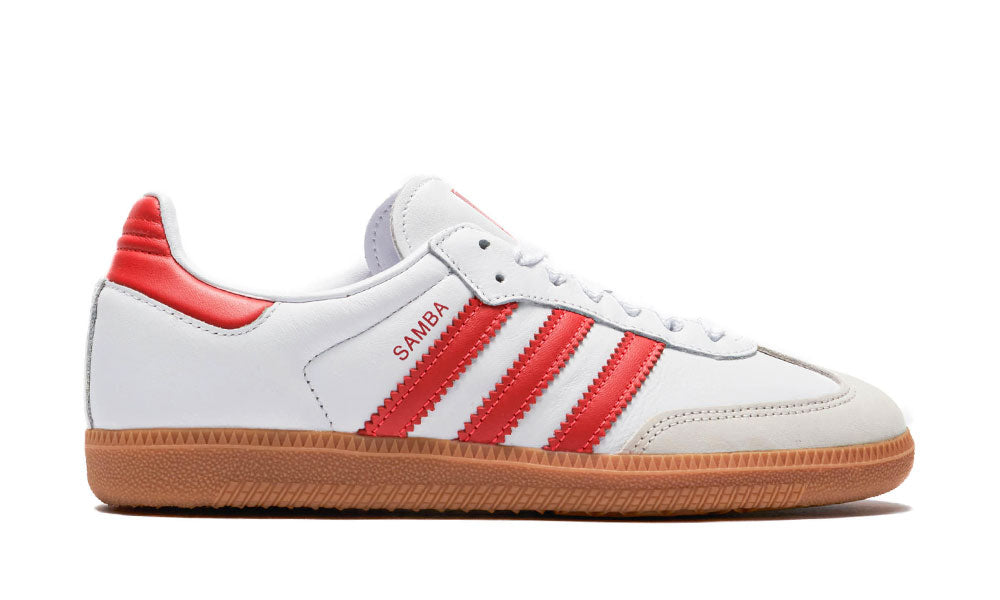 Samba "Footwear White Solar Red"