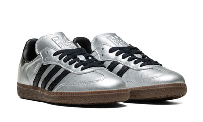 Samba OG "Silver Metallic Black Gum"