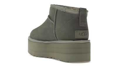 UGG Classic Ultra Mini Platform Boot "Moss Green"