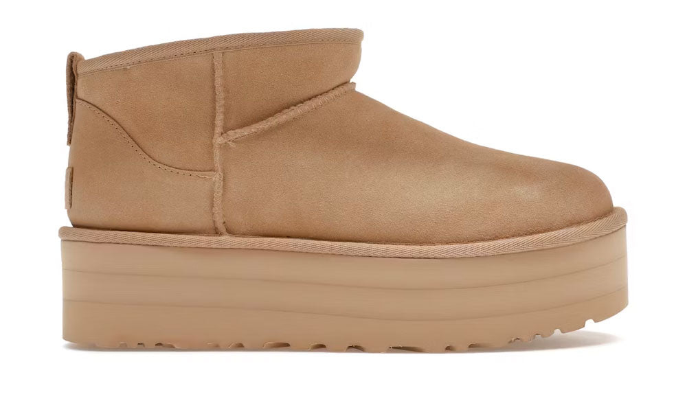 UGG Classic Ultra Mini Platform Boot "Mustard Seed"