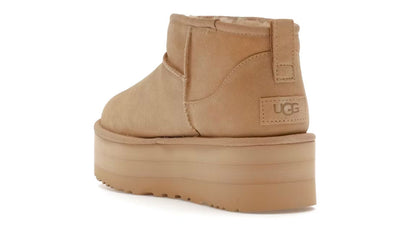 UGG Classic Ultra Mini Platform Boot "Mustard Seed"