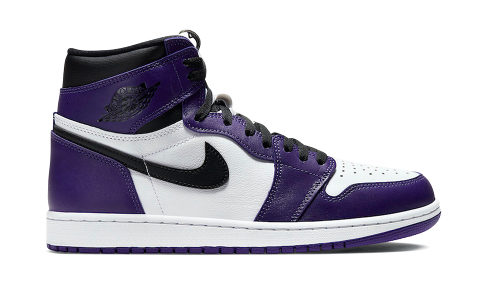 Nike Air Jordan 1 Court Purple Retro Jordan 1 Perfektion