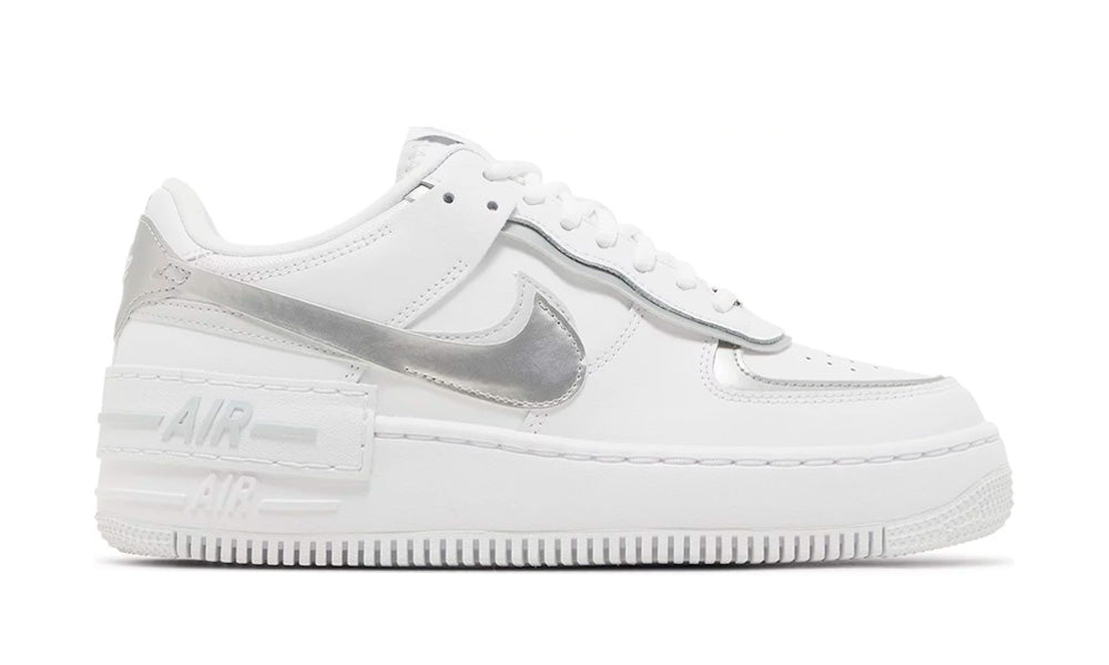 Air Force 1 Shadow "White Metallic Silver"