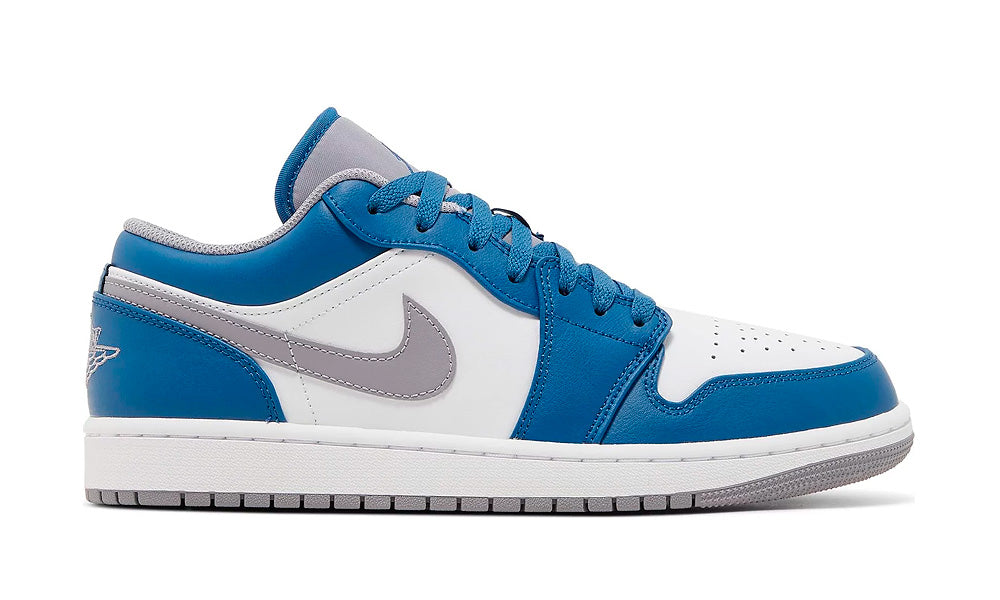 Air Jordan 1 Low "True Blue Cement"