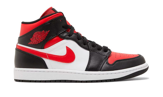 Air Jordan 1 Mid "Bred Toe"