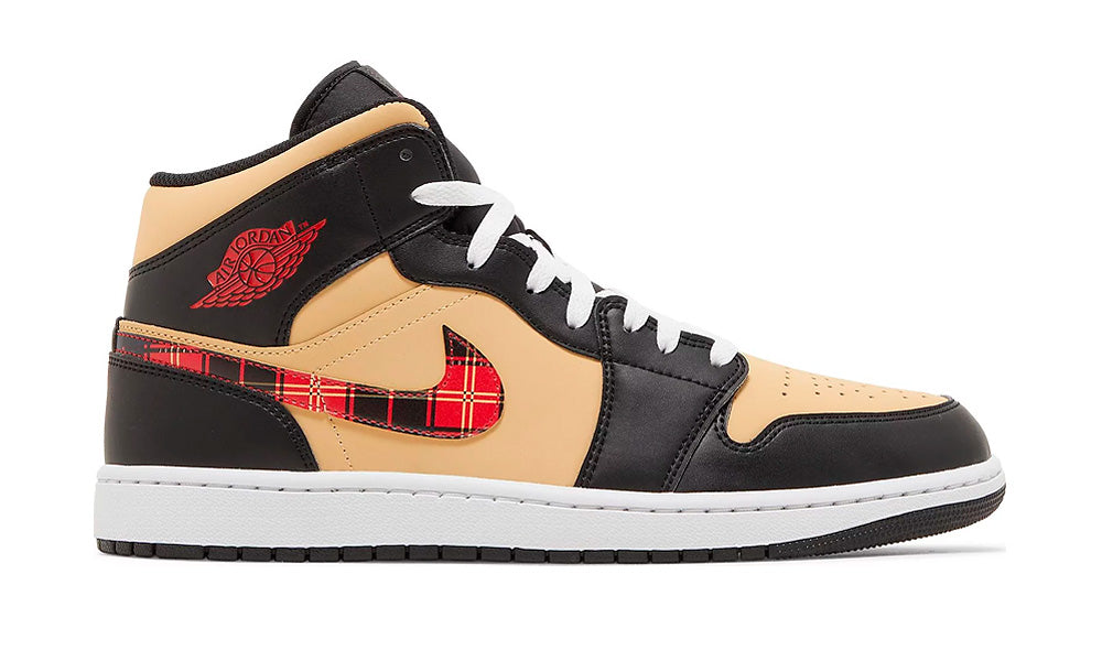 Air Jordan 1 Mid "Tartan Swoosh"