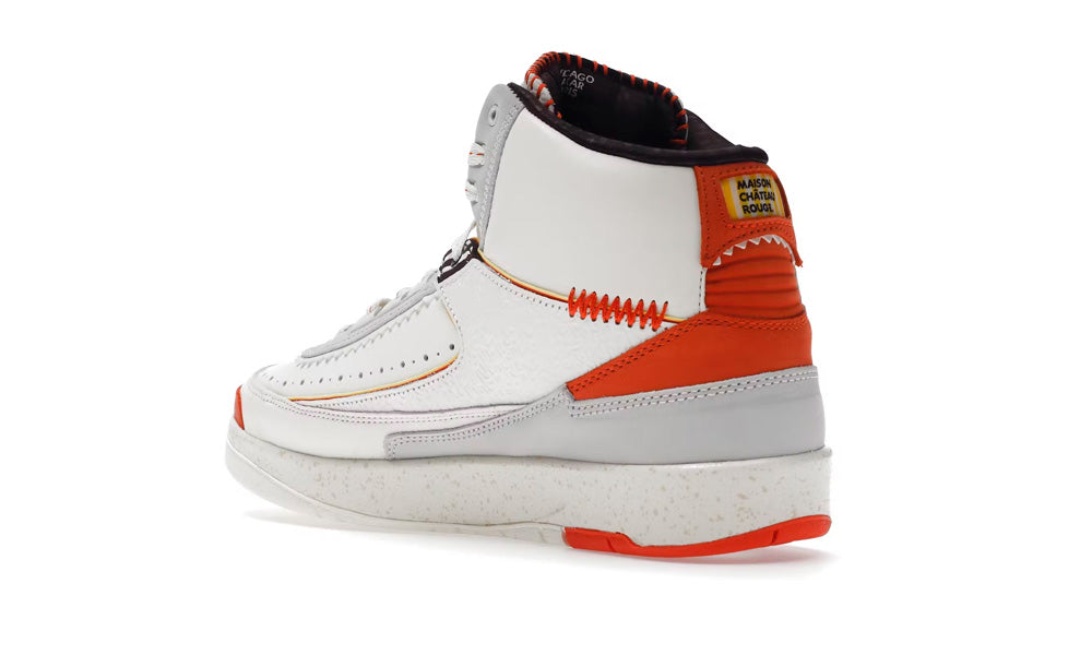 Air Jordan 2 SP x Maison Chateau Rouge "Sail Orange"