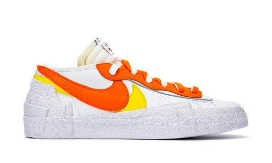 Blazer Low x sacai "White Magma Orange"