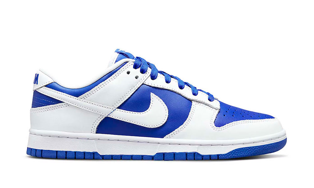 NIKE DUNK LOW Racer Blue and White 27.0 - スニーカー