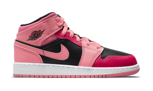 Air Jordan 1 Mid "Coral Chalk Pink"