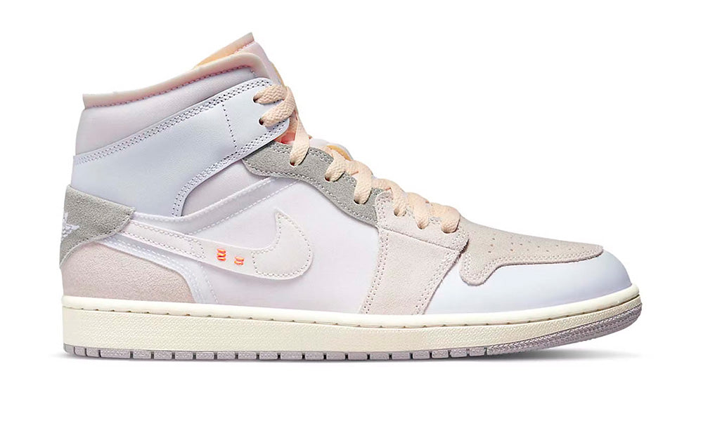 Air Jordan 1 Mid SE "Craft Inside Out White Grey"