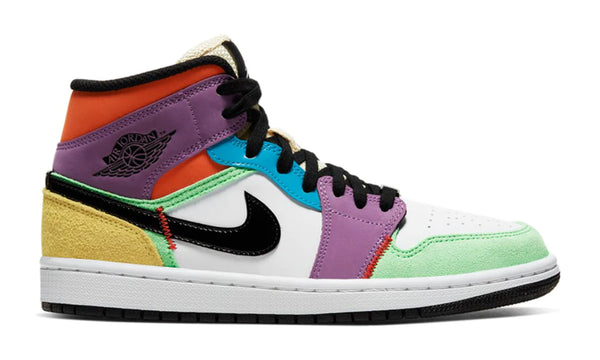 Jordan 1 store high multicolor