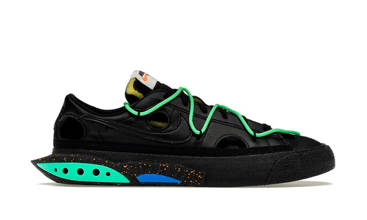 Blazer Low x Off-White "Black Electro Green"