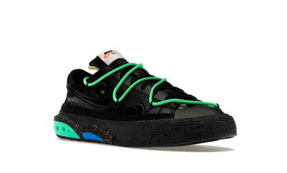 Blazer Low x Off-White "Black Electro Green"