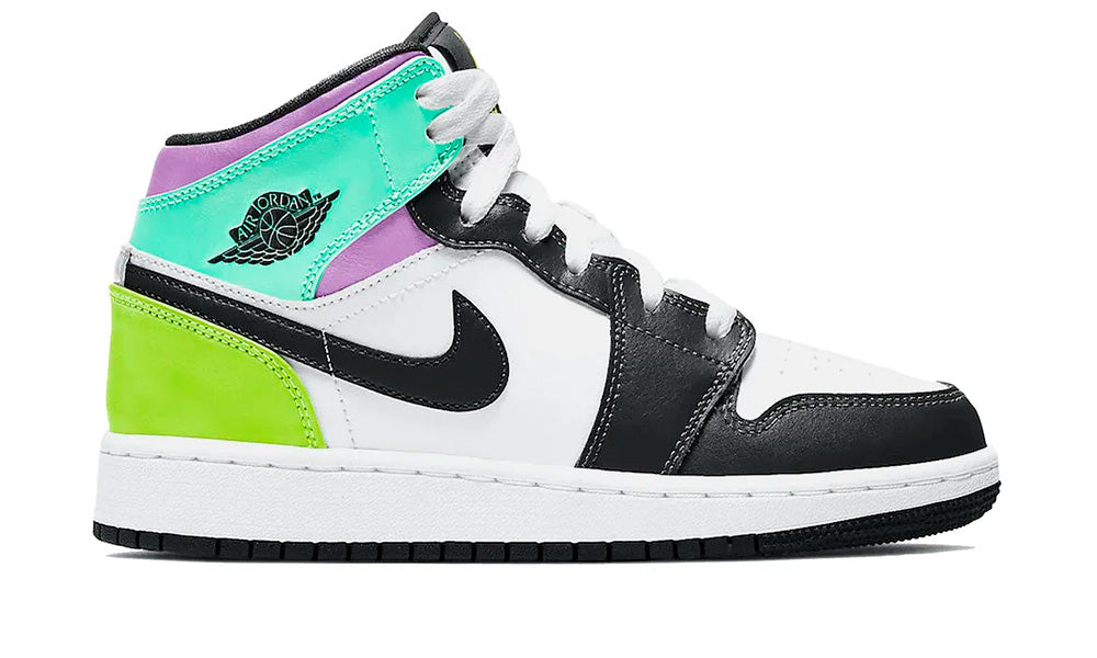 Air Jordan 1 Mid "Pastel Black Toe"