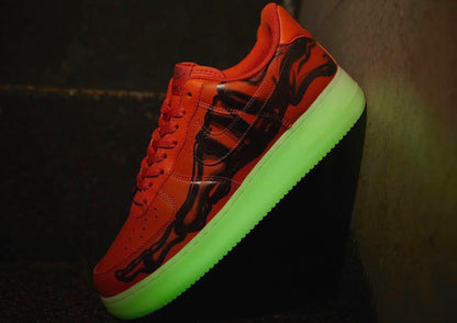 Air Force 1 "Orange Skeleton"