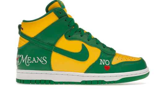 Dunk High SB x Supreme "By Any Means Brazil"