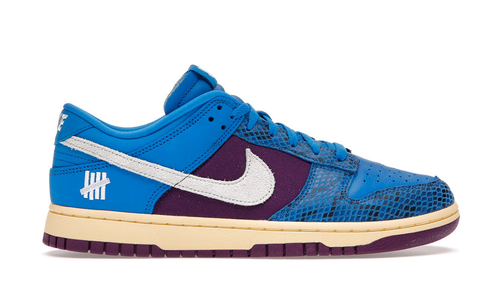 Dunk Low x UNDEFEATED "5 On It - Blue Purple"